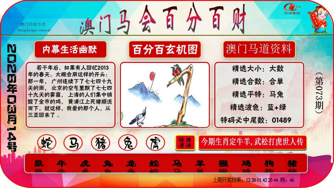 073期百分百财经[图]