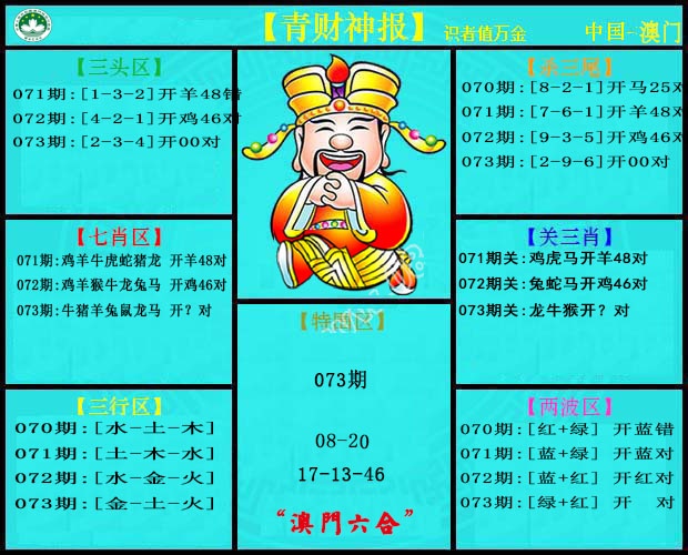 073期青财神[图]