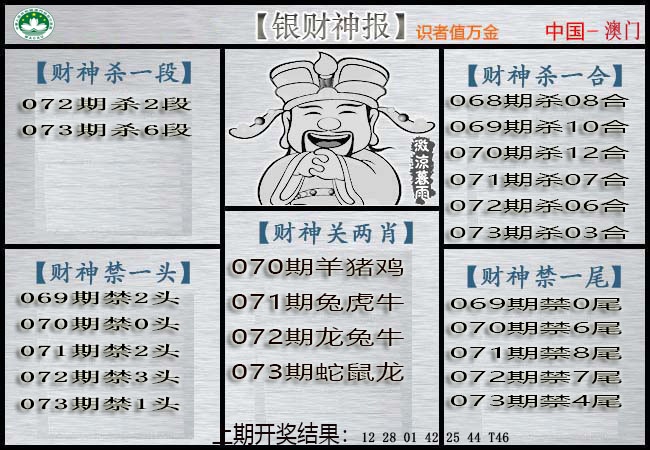 073期银财神[图]