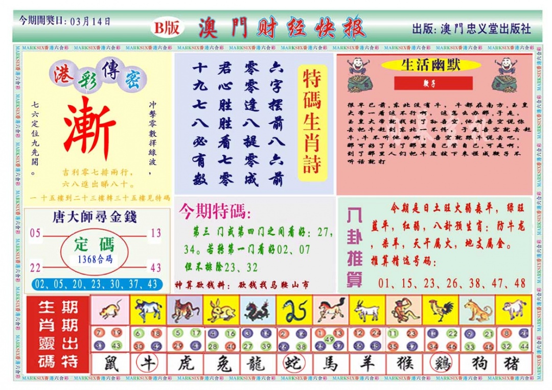 073期财经快报B[图]