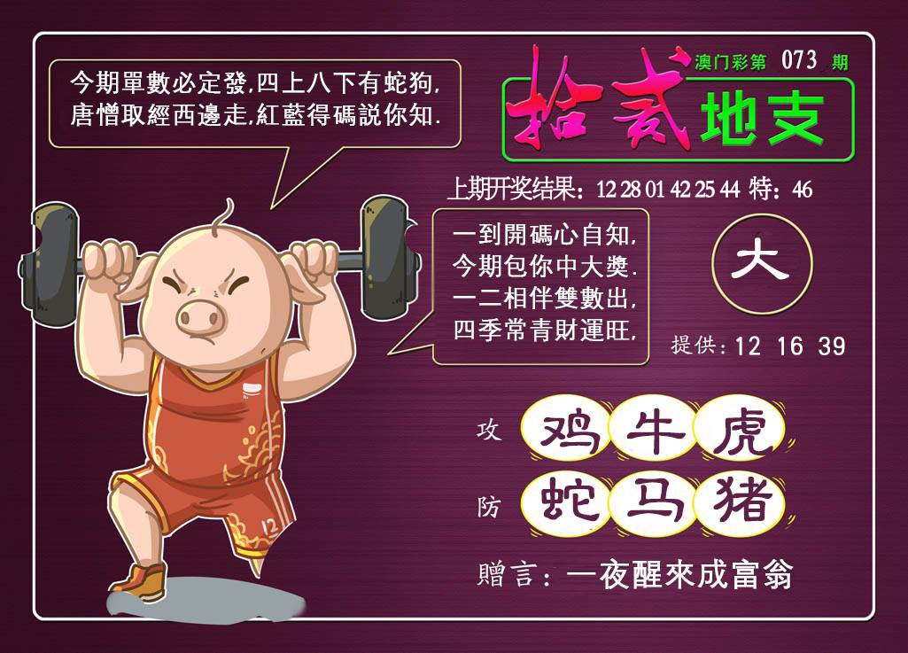 073期十二地支[图]