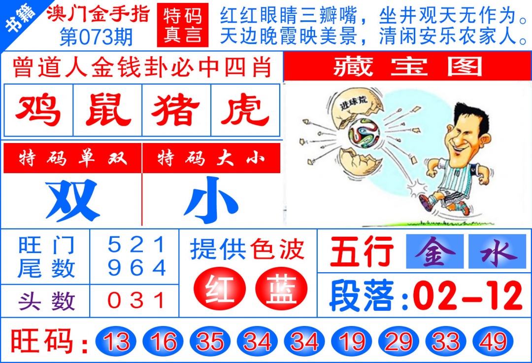 073期澳门金手指[图]