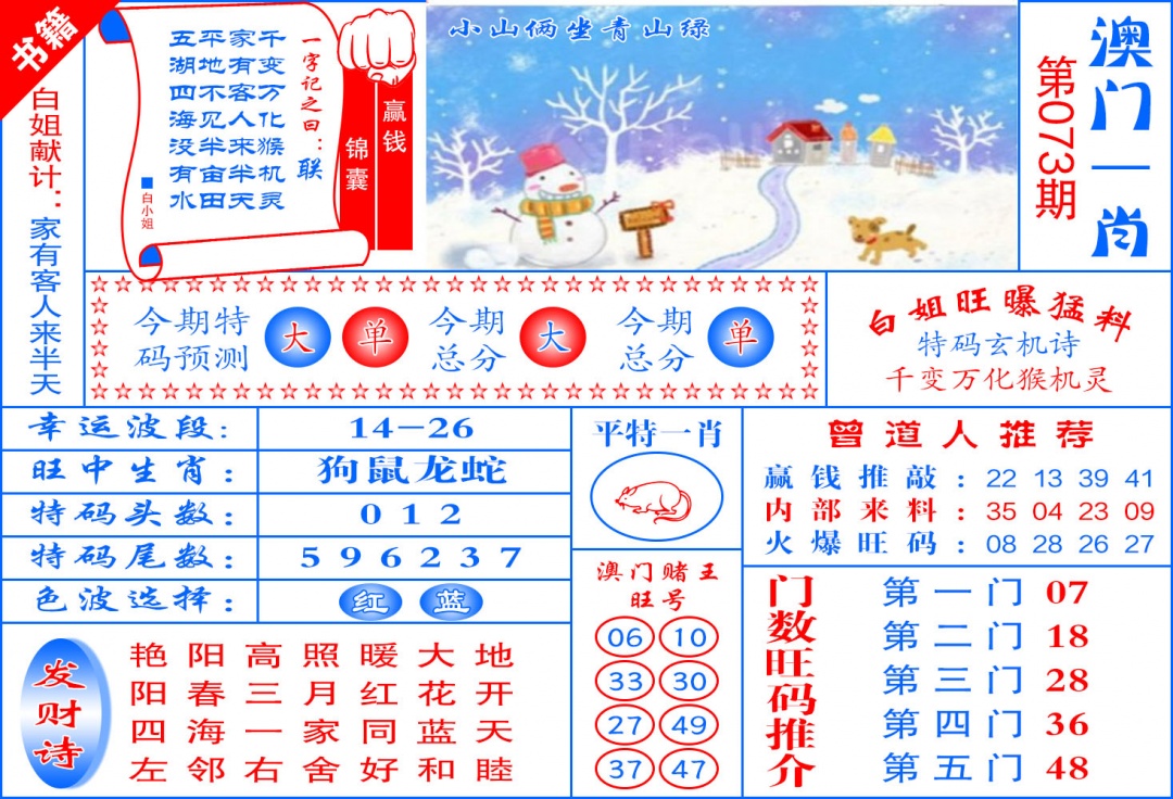 073期澳门东北虎[图]