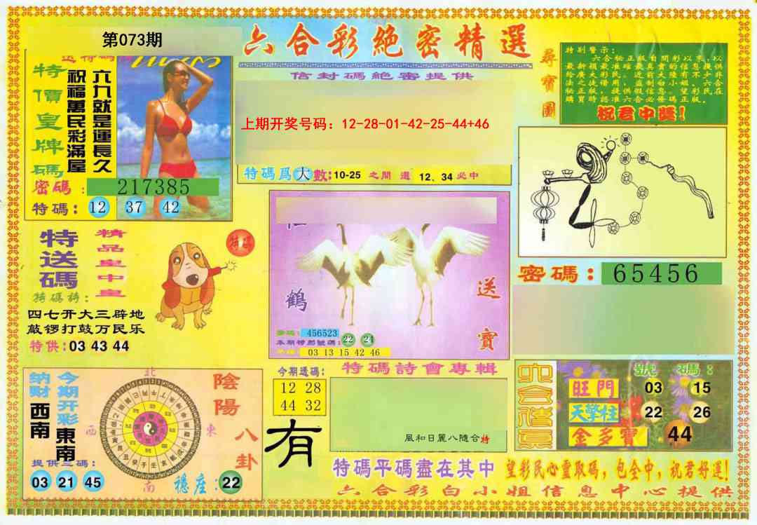 073期绝密精选A[图]