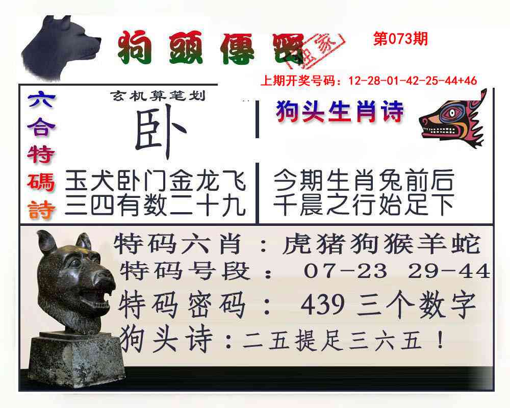 073期狗头传密[图]