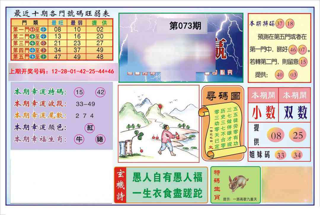 073期逢赌必羸[图]