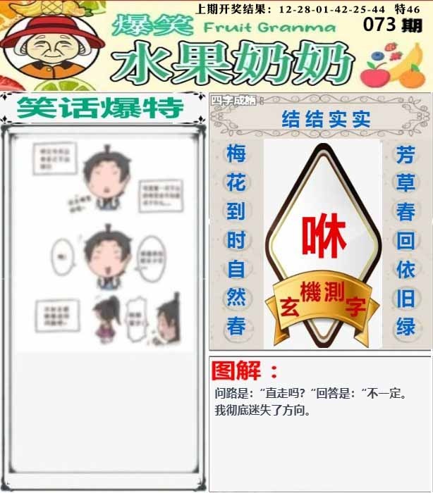 073期爆笑水果奶奶[图]