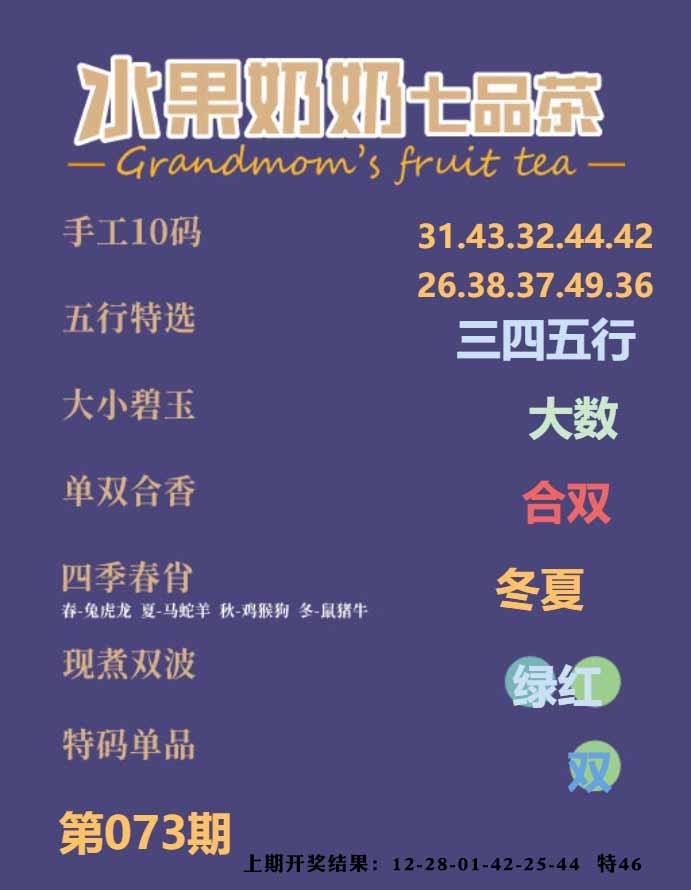 073期七品茶[图]